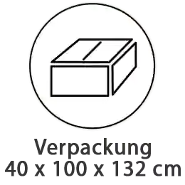Grafik Verpackung 40 x 100 x 132 cm