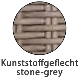 Grafik Kunststoffgeflecht stone-grey