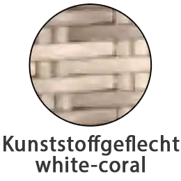 Grafik Kunststoffgeflecht white-coral